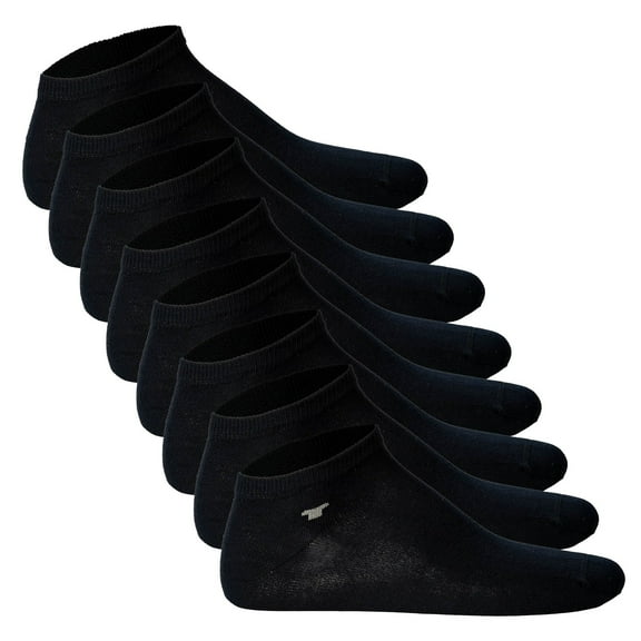 Tom Tailor 4-Pack Unisex Socks - Basic, Sneaker Socks, Unicoloured Navy 35-38