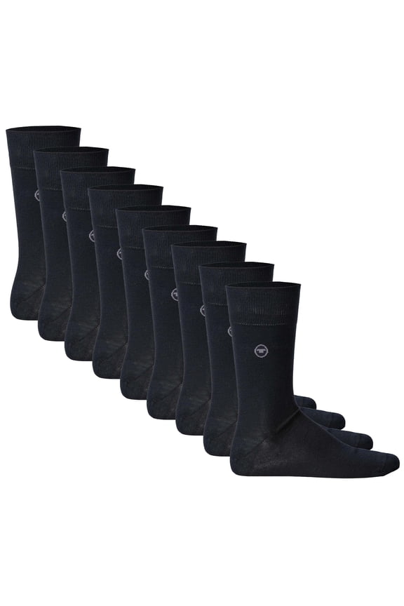 9-Pack Men´S Socks - Basic, Unicoloured Navy 43-46 (Uk 8,5-11)