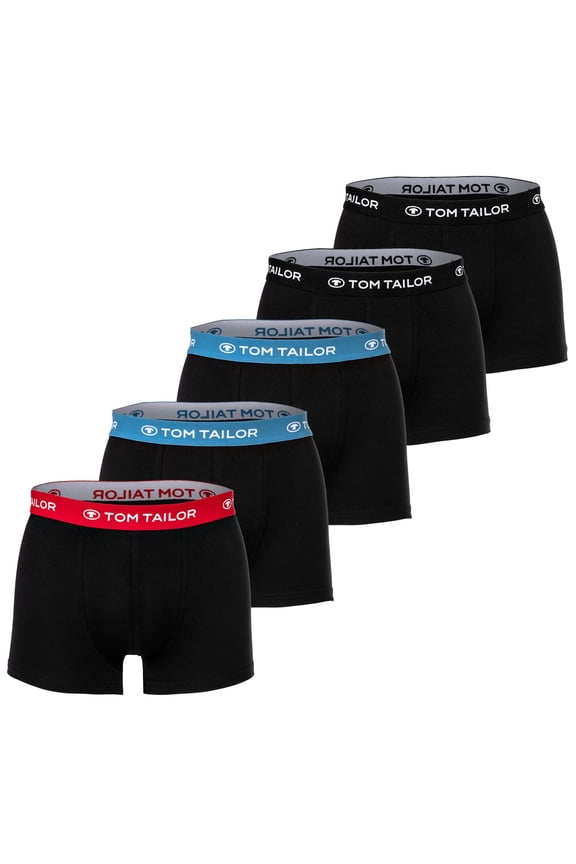 Men Boxer Shorts Cotton Black L