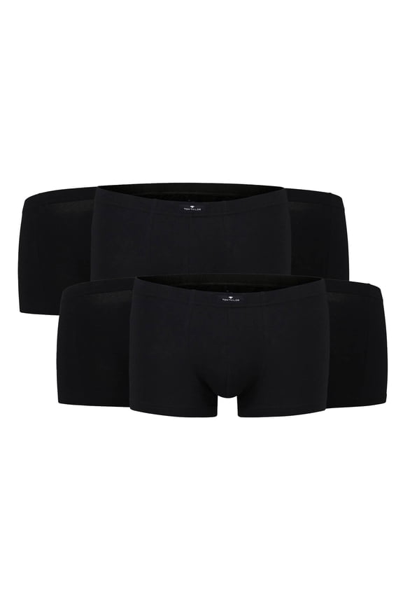 Men Boxer Shorts Cotton Black Xl