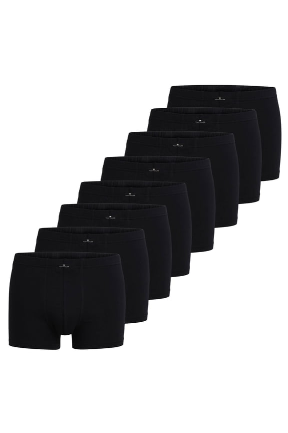 Men Boxer Shorts Cotton Black L