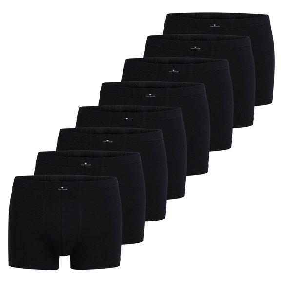 Tom Tailor Men Boxer Shorts Cotton Black M