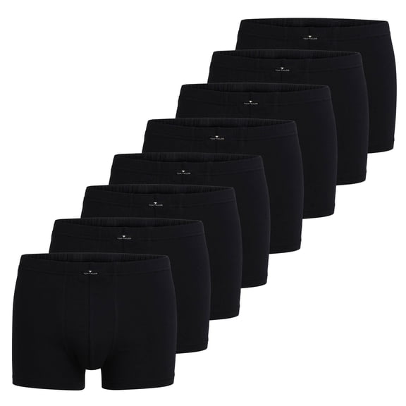 Tom Tailor Men Boxer Shorts Cotton Black Xl
