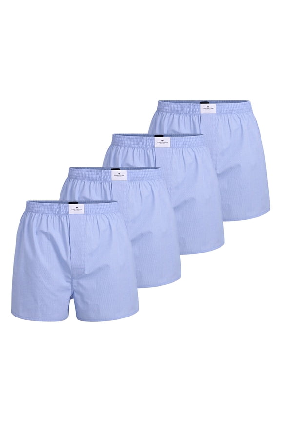 Men Web Boxer Shorts Cotton Blue Xxl