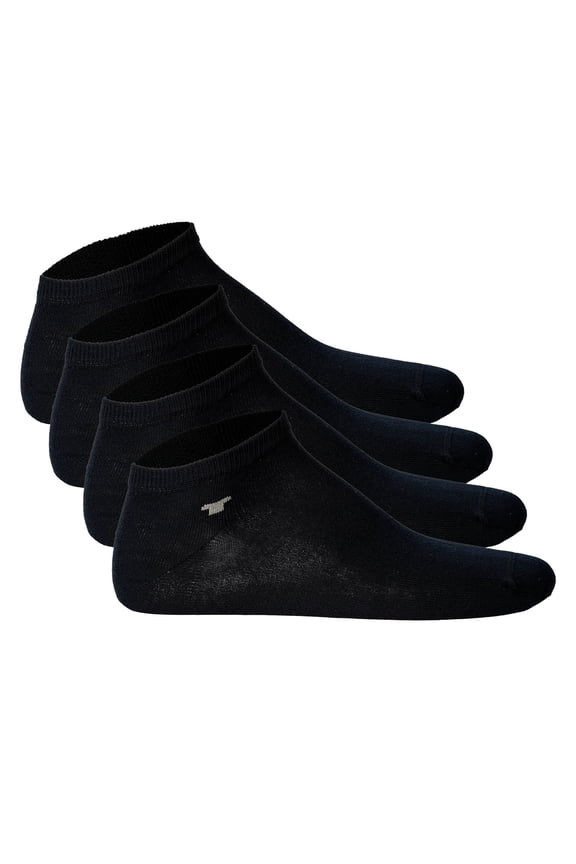 Unisex Socks, 4-Pack - Basic, Sneaker Socks, Unicoloured Navy 43-46