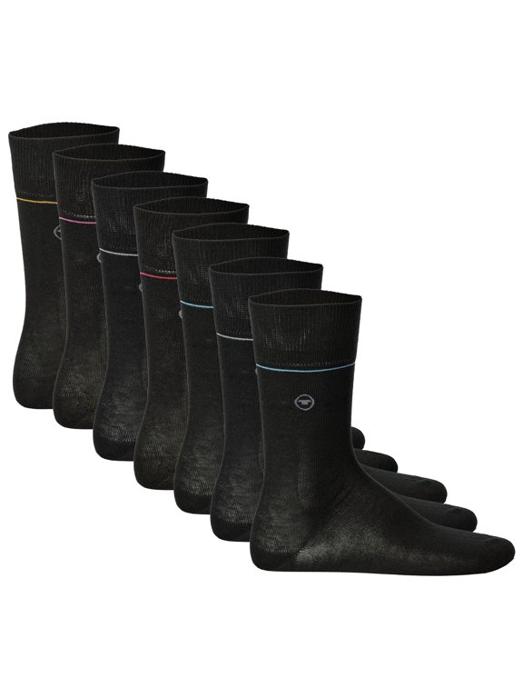 Unisex Socks Cotton Black 6-8,5