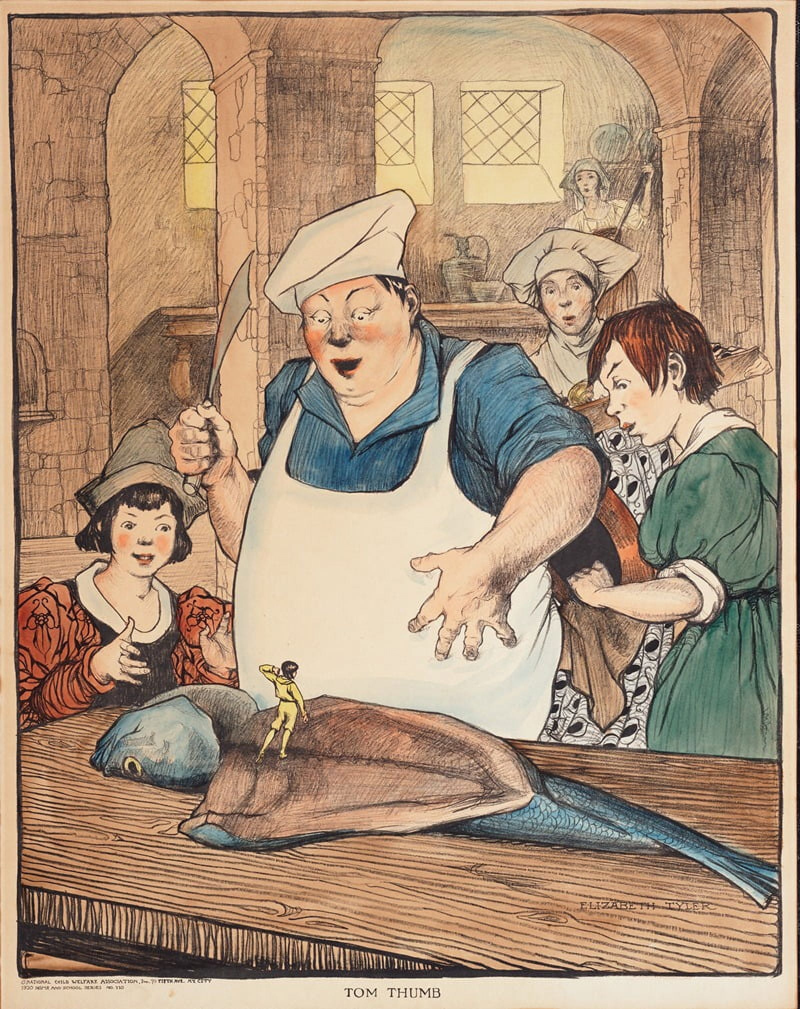 Tom Thumb (1920) Poster Print by Elizabeth Tyler Wolcott (18 x 24