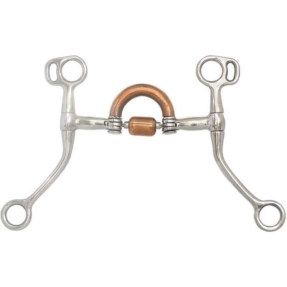 Tom Thumb Copper Port with Roller Correctional Bit