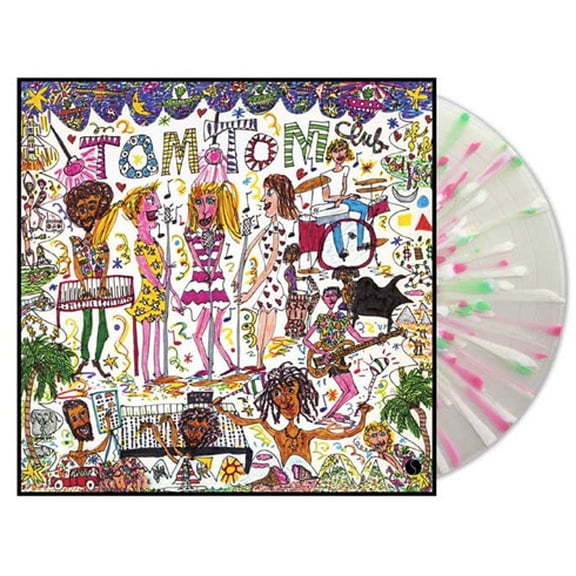 Tom Tom Club - Tom Tom Club (45th ANNIVERSARY) (CLEAR WITH PINK, WHITE & GREEN SPLATTER VINYL) - Music & Performance