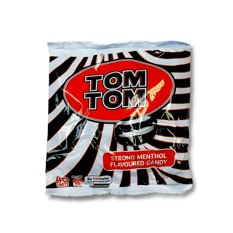 トム・チャム・ゴロンタ Tom Tom Strong Menthol Flavor Candy Cadbury (2 PACKS OF 40 UNITS