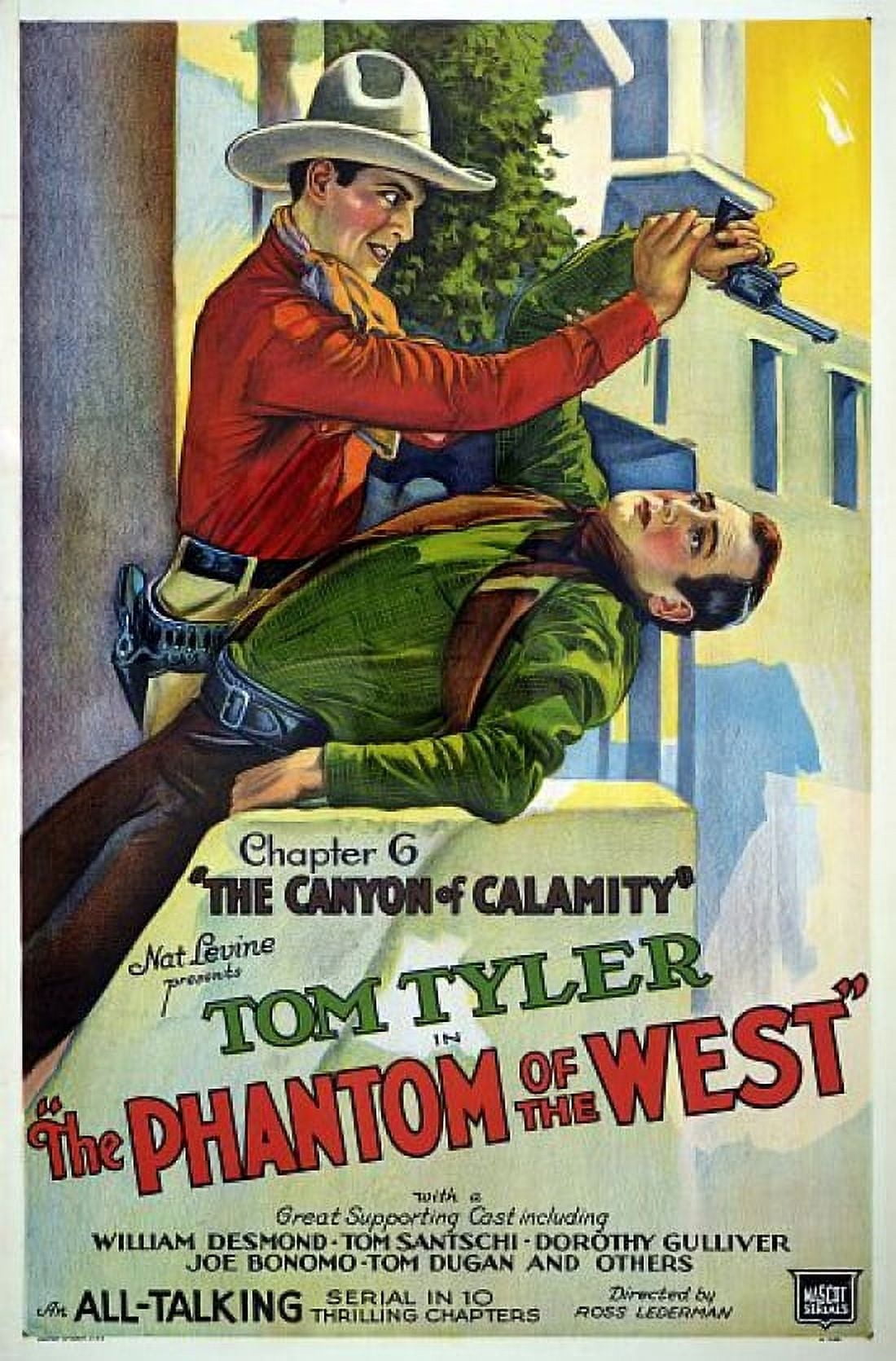 Tom Tyler The Phantom of the West chapter 6 Canvas Art - (36 x 54)