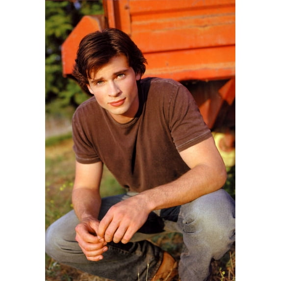 Tom Welling poster Metal Sign 8inx 12in Art Print on Metal 8x12 Square Adults Best Posters
