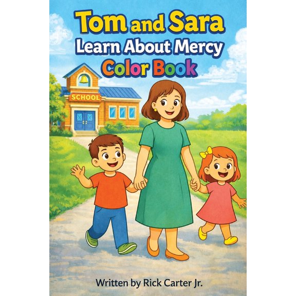 Tom and Sara's Big Lessons Colorbook Tom & Sara Learn About Mercy: A Christian Children's Book About Mercy, Confession, and Second Chances, Book 5, (Paperback)