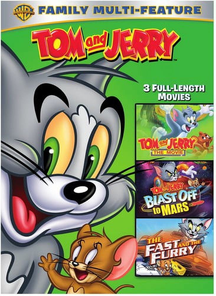 Tom and Jerry: 3-Pack (DVD) - Walmart.com