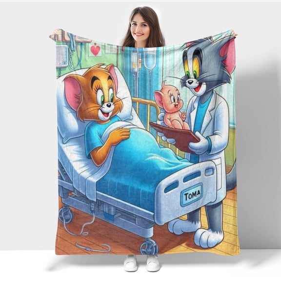 Tom and Jerry 60IN*50IN Blanket