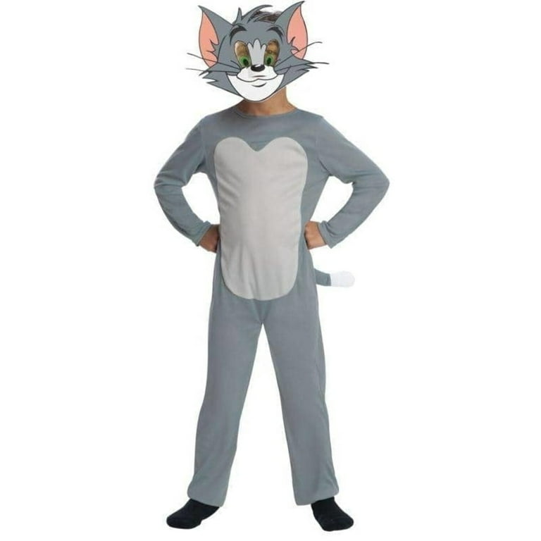 Tom and Jerry Childs Cat Grey Costume Tom and Jerry Childs Cat Grey Costume