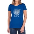 thumbnail image 1 of Tom and Jerry Classic Pals Women's T Shirt, Royal, Medium, 1 of 6