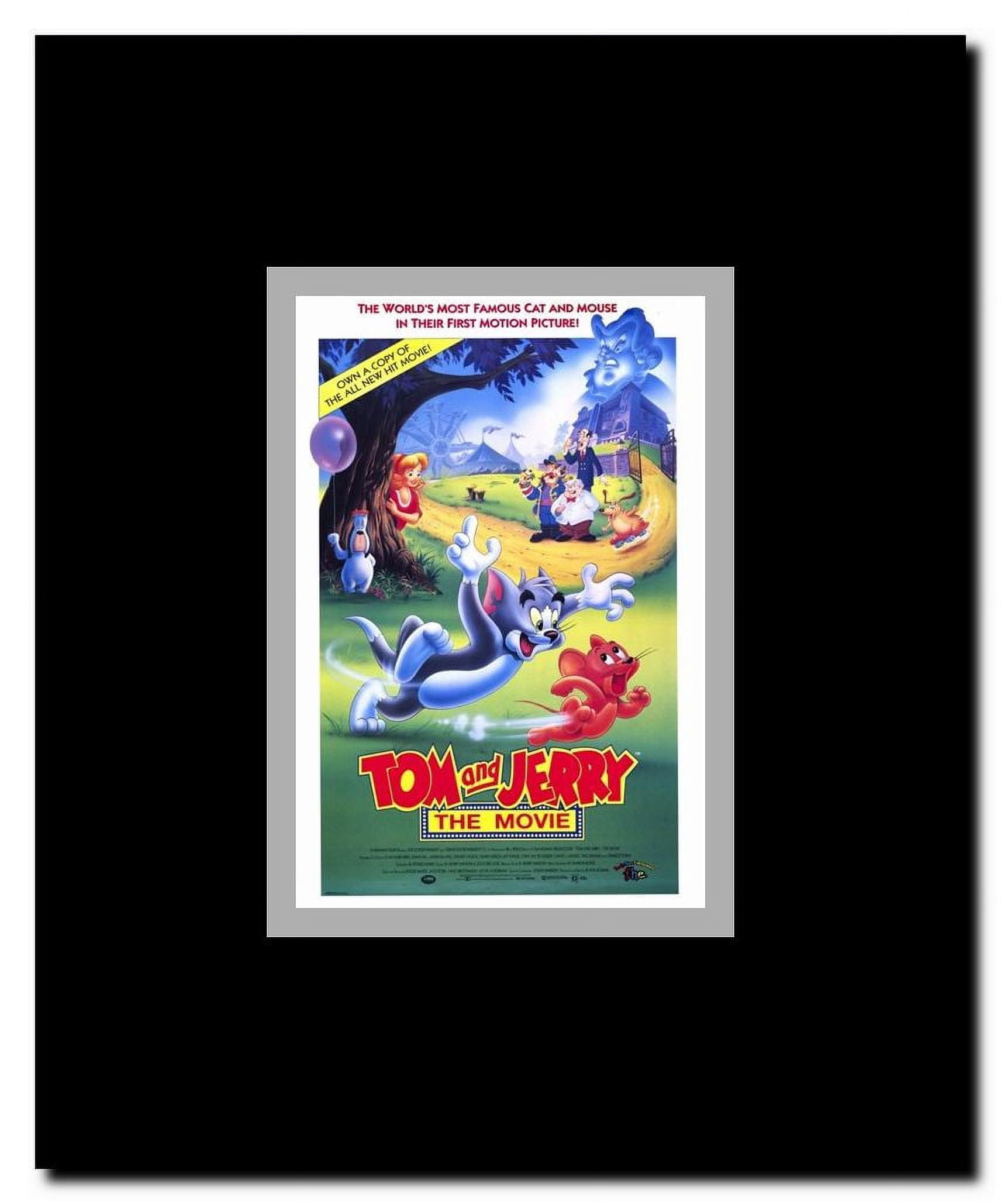 Tom and Jerry Framed Movie Poster