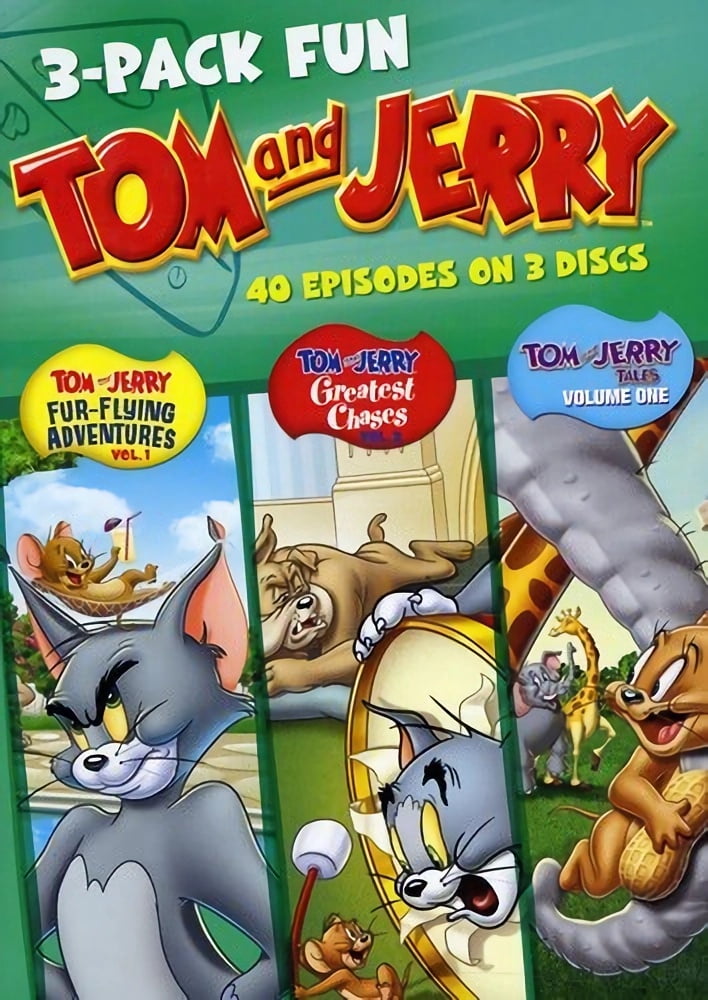 Tom and Jerry: 3-Pack Fun (DVD)