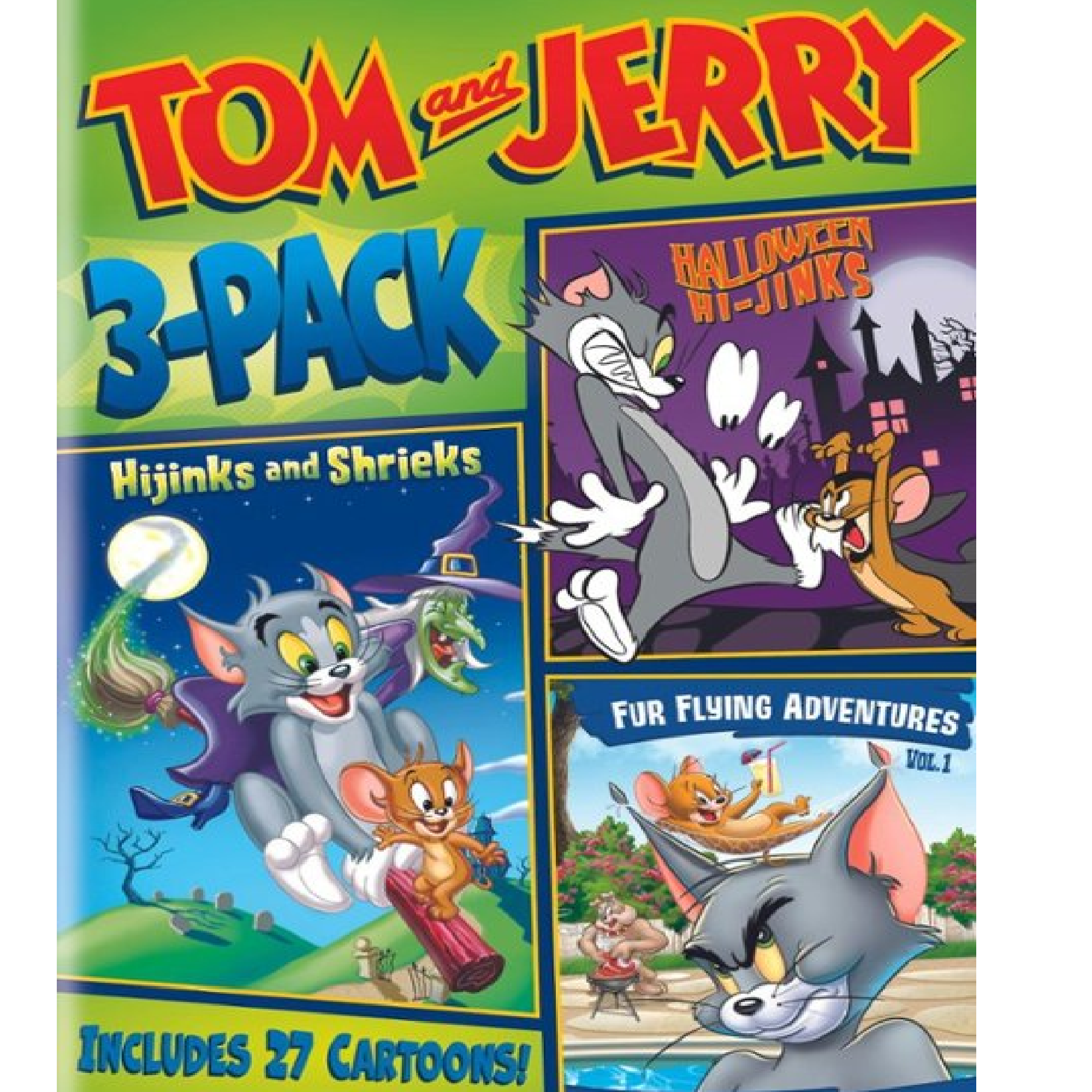 Tom and Jerry Halloween Triple Feature (DVD) - Walmart.com