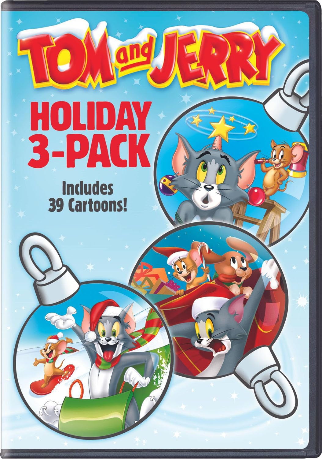 Tom and Jerry Holiday 3-Pack (DVD) - Walmart.com