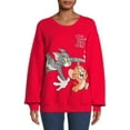 thumbnail image 1 of Tom and Jerry Juniors' Chase Graphic Fleece Sweatshirt, 1 of 5