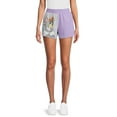 thumbnail image 1 of Tom and Jerry Juniors’ Graphic Fleece Shorts, 3” Inseam, Sizes XS-3XL, 1 of 5