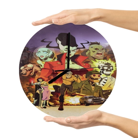 Tom and Jerry MDF Wall Clock11.6"