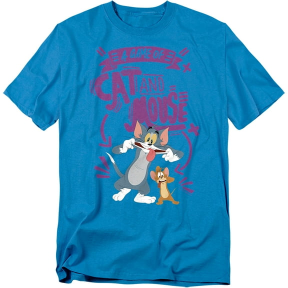 Tom And Jerry Movie T-Shirt Cat And Mouse Unisex Graphic Tee For Men & Women