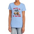thumbnail image 1 of Tom and Jerry Movie Catch Me If You Can Women's T Shirt,Light Blue, Medium, 1 of 6