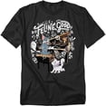 thumbnail image 1 of Tom and Jerry Movie Feline Good Unisex Adult T-Shirt, Black, 2X-Large, 1 of 6