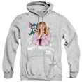 thumbnail image 1 of Tom and Jerry Movie What Is Happening Unisex Adult Pull-Over Hoodie,Athletic Heather, Large, 1 of 5