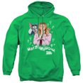 thumbnail image 1 of Tom and Jerry Movie What Is Happening Unisex Adult Pull-Over Hoodie,Kelly Green, Medium, 1 of 5