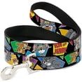 thumbnail image 1 of Tom and Jerry Pet Leash, Dog Leash, Tom Jerry Poses Black Multi Color, 6 Feet Long 1.0 Inch Wide, 1 of 4