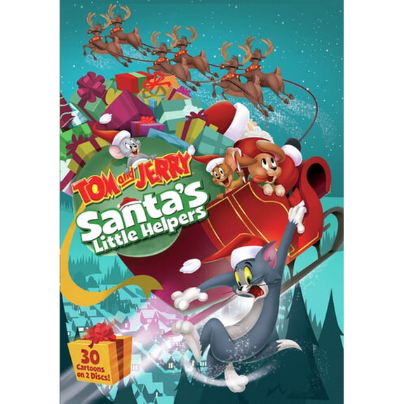 Tom & Jerry: Santa's Little Helpers (DVD), Warner Bros, Kids & Family