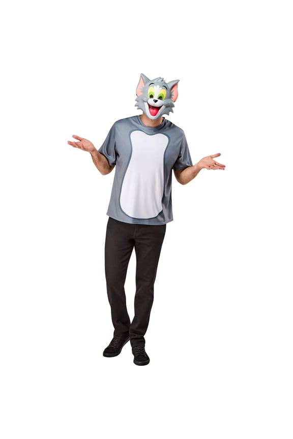 Tom and Jerry Tom Cat Ben Cooper Costume Set for Adults, Men's One Size