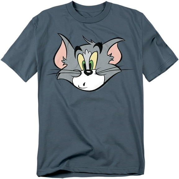 Tom And Jerry T-Shirt Tom Face Unisex Graphic Tee For Men & Women