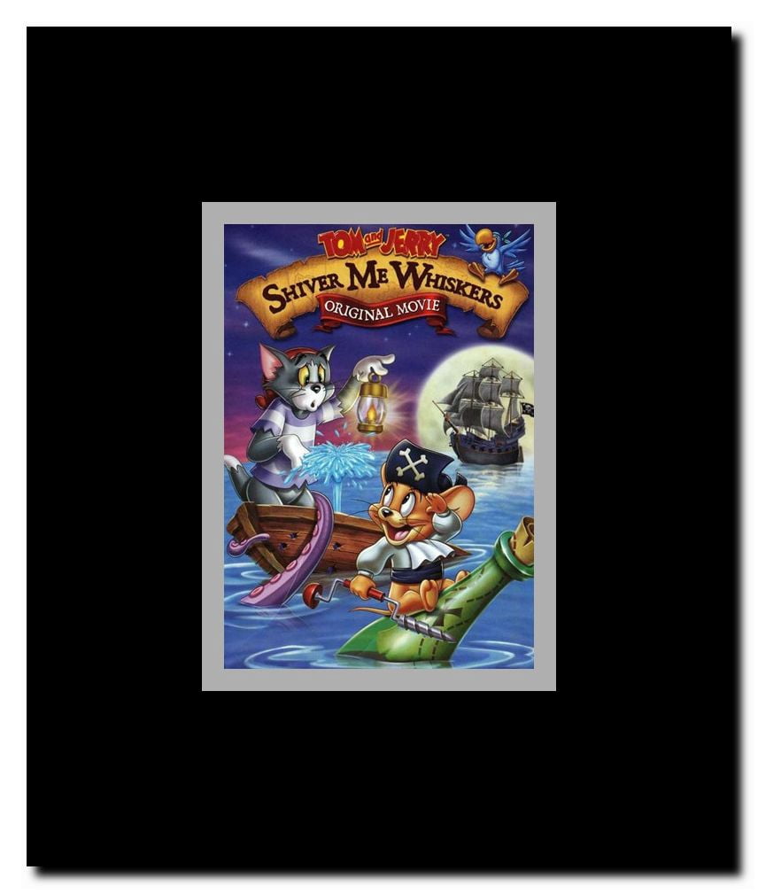 Tom and Jerry in Shiver Me Whiskers Framed Movie Poster