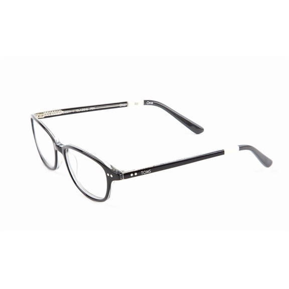 Tom's Bangladesh Rectangular Eyeglass Frames 48mm Dark Tortoise