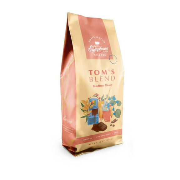 Tom's Blend Medium Roast Ground 12 oz