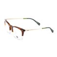 thumbnail image 1 of Tom's Maxwell Browline Eyeglass Frames 48mm Honey Tortoise/Clear, 1 of 3