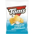 thumbnail image 1 of Tom's Potato Chips, Vinegar and Salt, 5.5 oz Snack Bag, 1 of 8