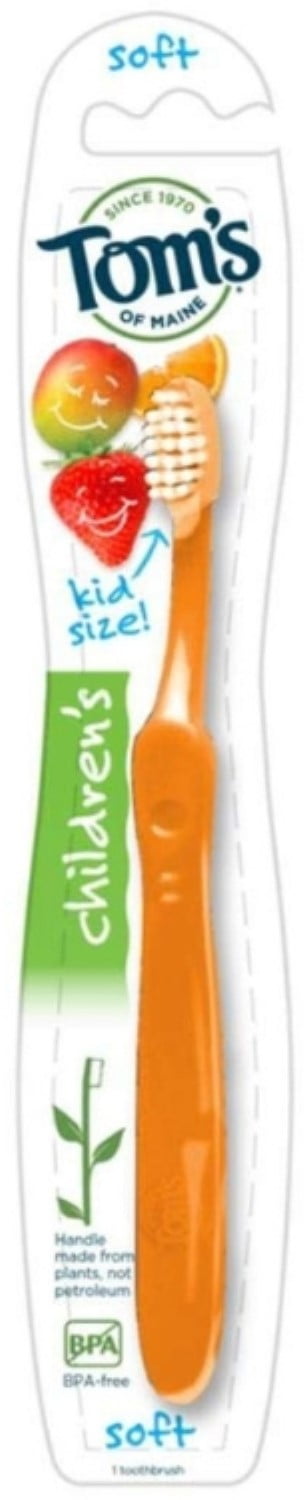 Tom's of Maine Children's Dye-free Toothbrush 1 ea (Pack of 6)