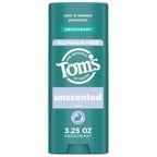 Tom's of Maine - Deodorant Stick Unscented - Case of 6 - 3.25 ounces