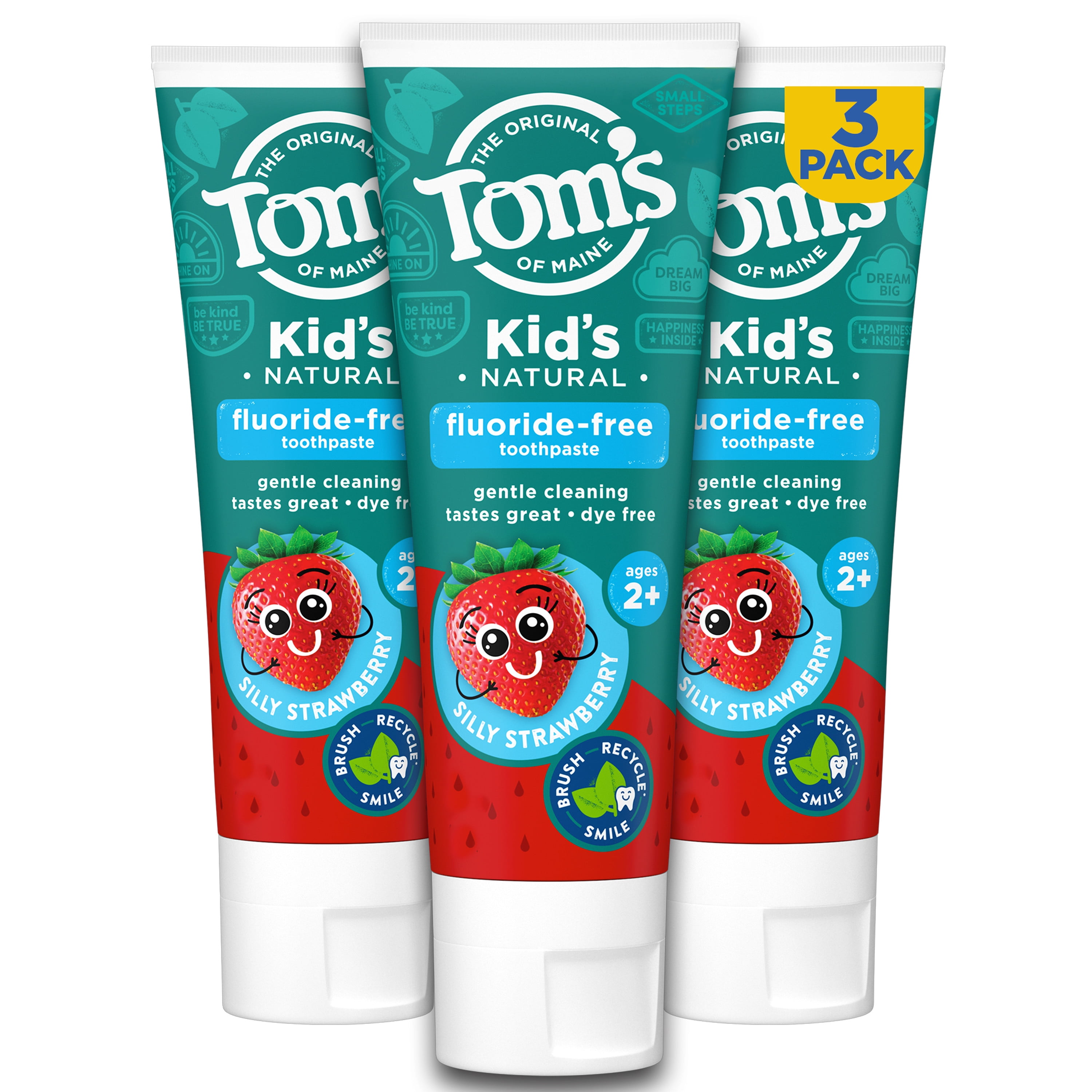 Tom's of Maine FluorideFree Natural Children's Toothpaste, Kids