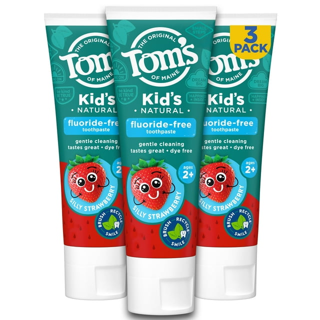 Tom's of Maine FluorideFree Natural Children's Toothpaste, Kids