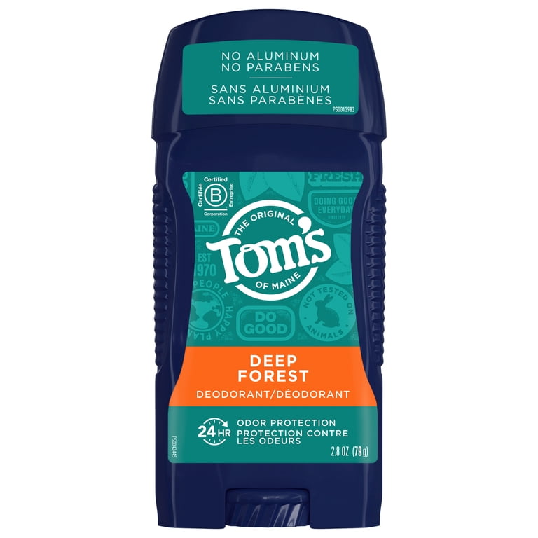 Tom's of Maine Men's Natural Deodorant, Long-Lasting, Aluminum