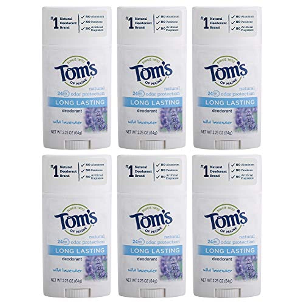 Tom's of Maine Long Lasting Natural Deodorant Stick - Lavender - 2.25oz