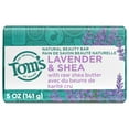 thumbnail image 1 of Tom’s of Maine Natural Beauty Bar Soap For Women and Men, Lavender & Shea, 5 oz Bar, 1 of 13