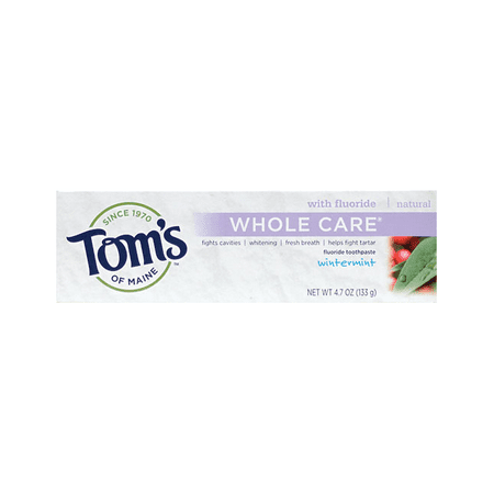 Tom's of Maine Whole Care Toothpaste Wintermint 4.7 oz Paste